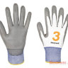 Перчатки для защиты от порезов Vertigo Grey PU 3