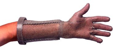 Кольчужная перчатка Чайнекс Эксперт, манжета 20см, на обе руки