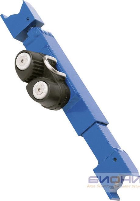 ​Кит-блок комплект для жёсткого крепления приставной лестницы вокруг опоры